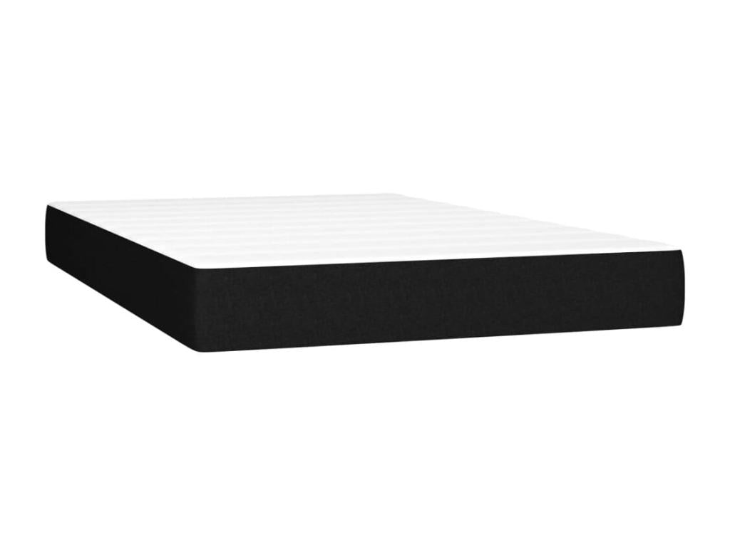 Black Fabric Mattress, 120 x 200 cm