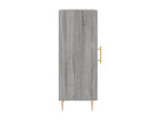 Gray Engineered Wood Sideboard, 34.5 x 34 x 90 cm