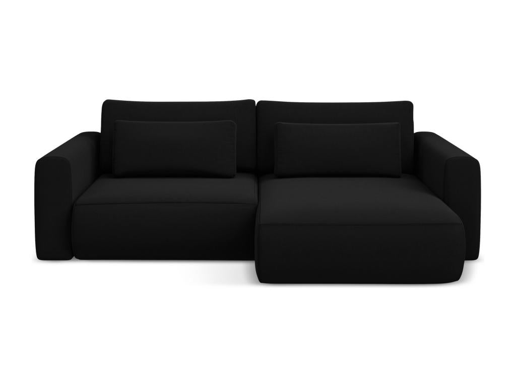 Black Velvet Sofa Bed