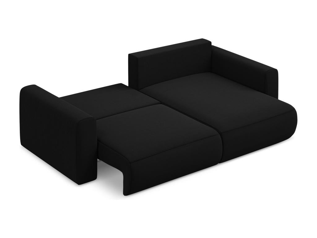 Black Velvet Sofa Bed