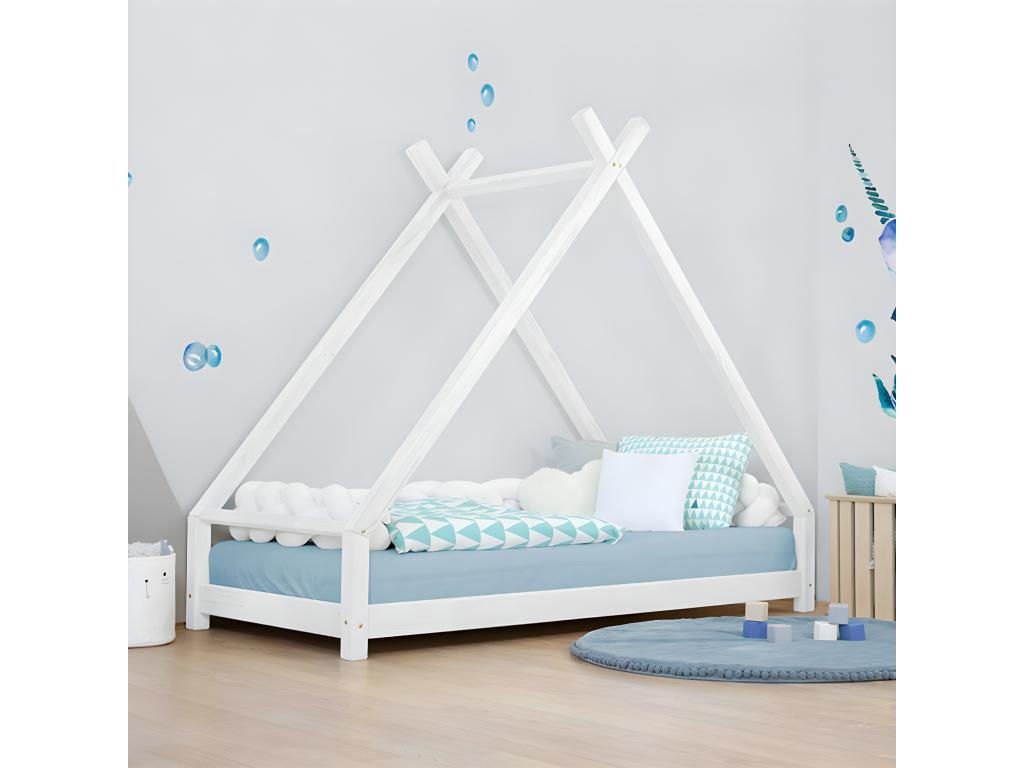 Brown Bed, 90 x 190 cm