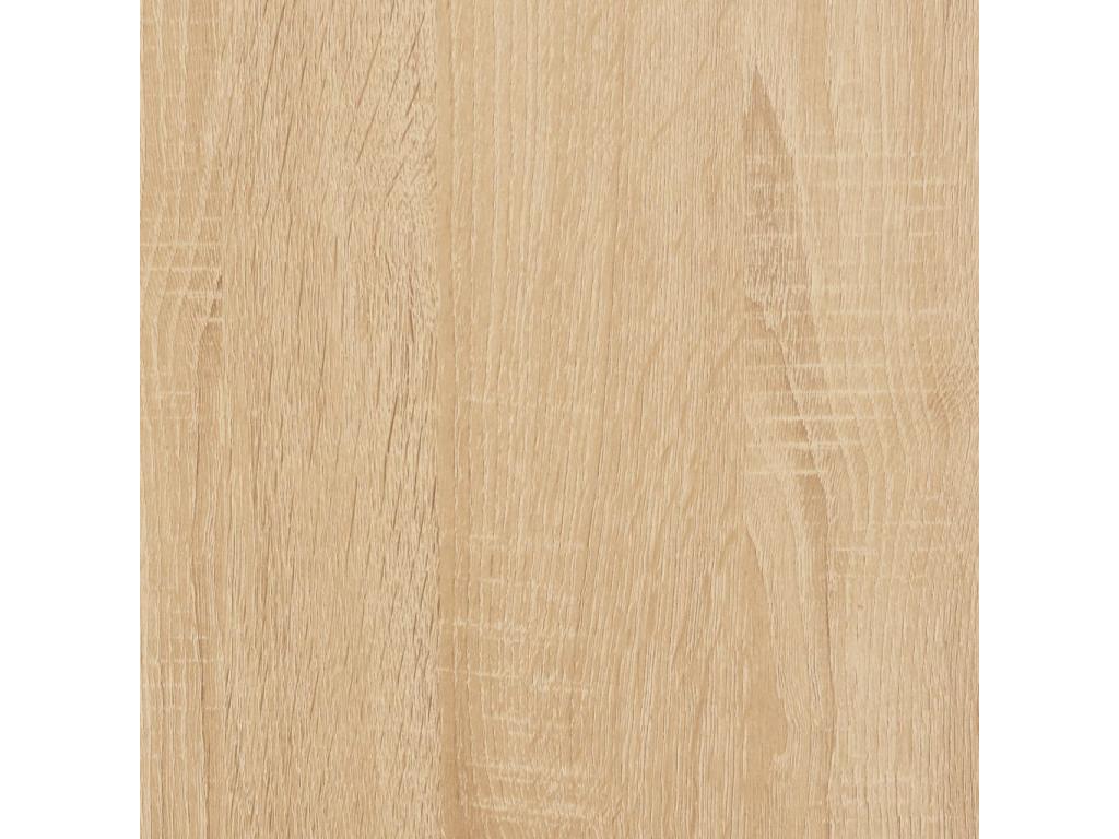 Natural Engineered Wood Coffee Table, 40 x 40 x 55 cm