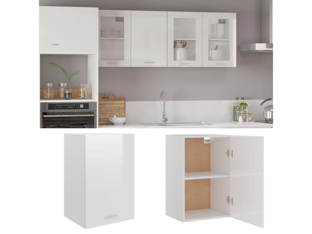 White Engineered Wood Wardrobe, 39.5 x 31 x 60 cm