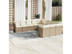 Beige Woven Resin Wicker Outdoor Furniture Set - dlz1766572903187