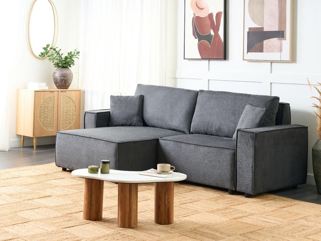 Anthracite Fabric Sofa