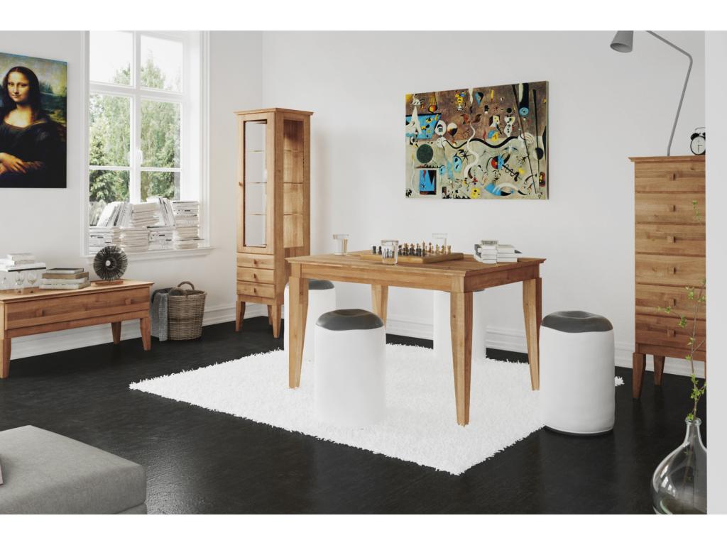 Natural Oak Wood Table - dlz1766573003688