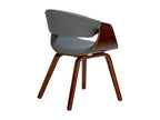 Brown Fabric Chair - dlz1766572530544