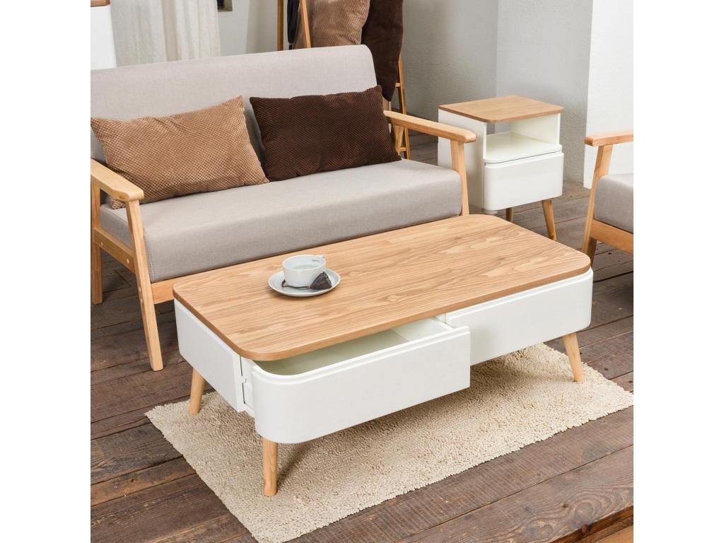 Natural Coffee Table - dlz1766572881933