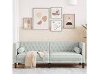Gray Velvet Sofa
