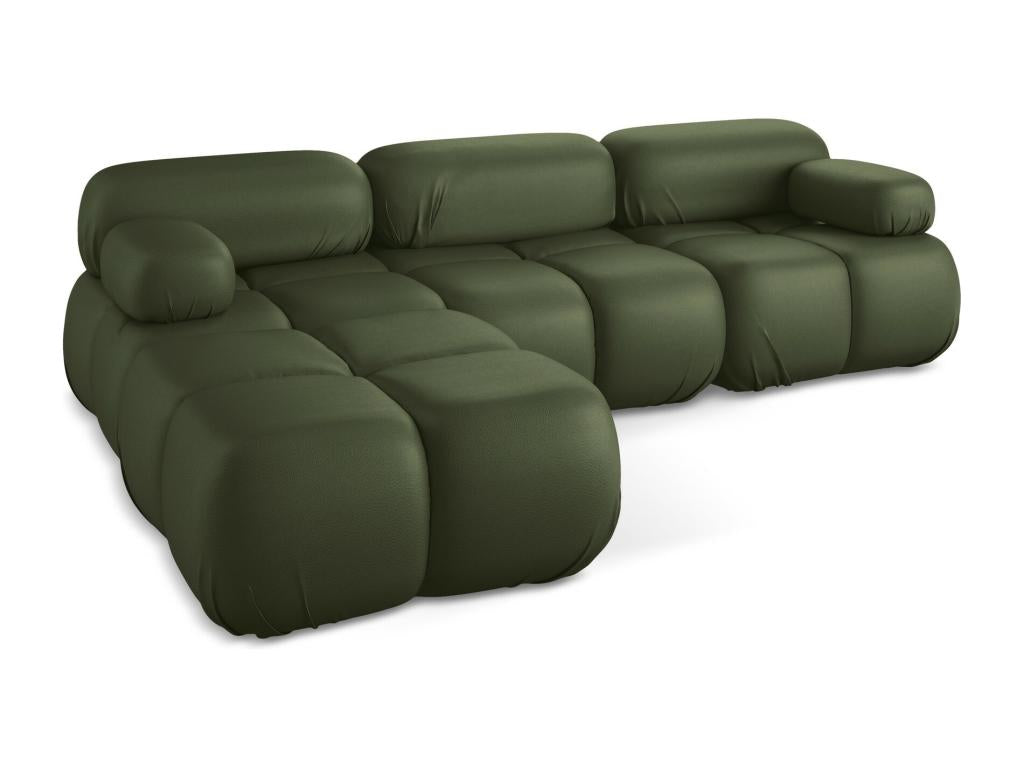Green Leather Sofa