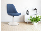 Blue Fabric Chair - dlz1766572707166