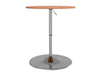 Brown Solid Wood Table, 60 x 89.5 cm