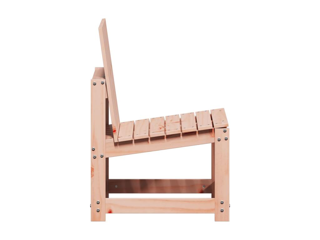 Brown Solid Wood Chair, 50.5 x 55 x 77 cm