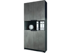 Black Wardrobe, 82 x 184 x 37 cm