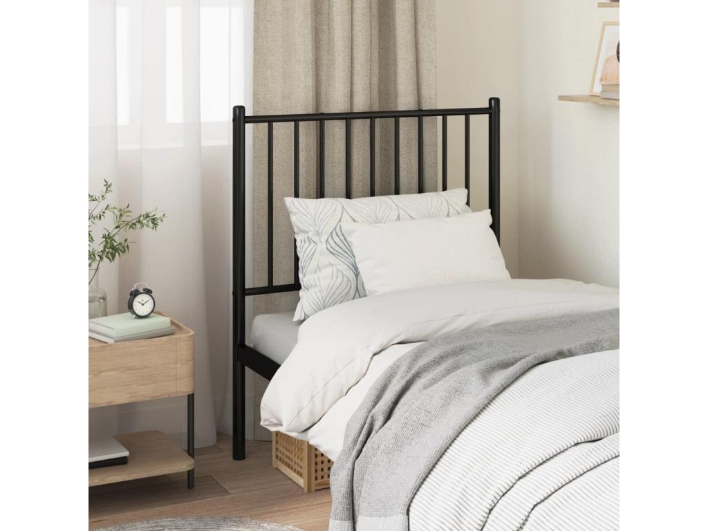 Black Metal Bed - dlz1766572493711