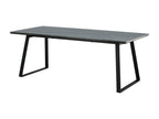 Gray Dining Table, 90 x 200 x 76 cm