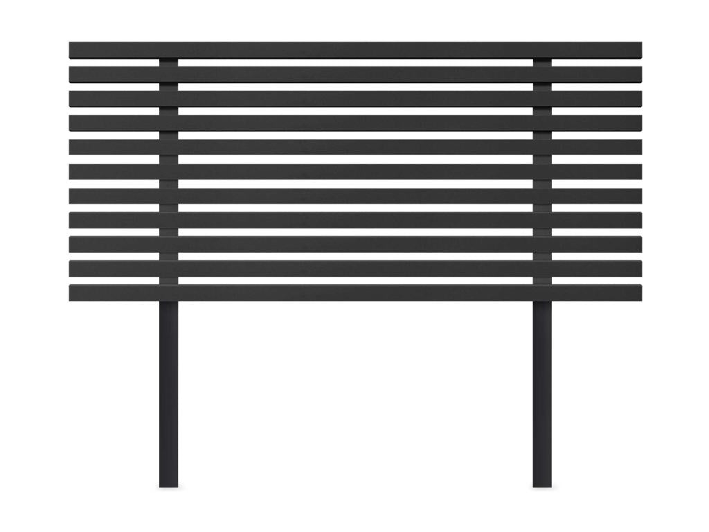 Black Bed, 95 x 115 cm