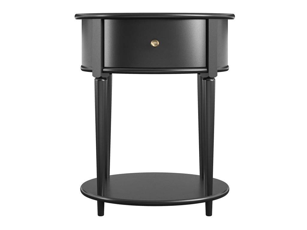 Black Side Table