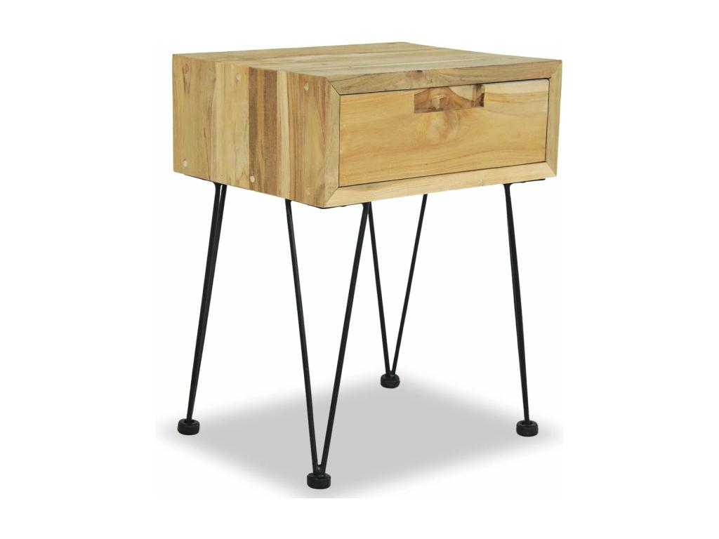 Brown Table, 40 x 30 x 50 cm