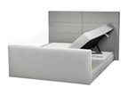 Gray Fabric Bed, 160 x 200 cm