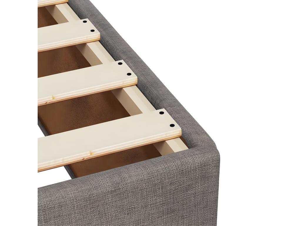 Fabric Bed Frame, 200 x 200 cm