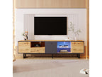 Natural Glass TV Stand