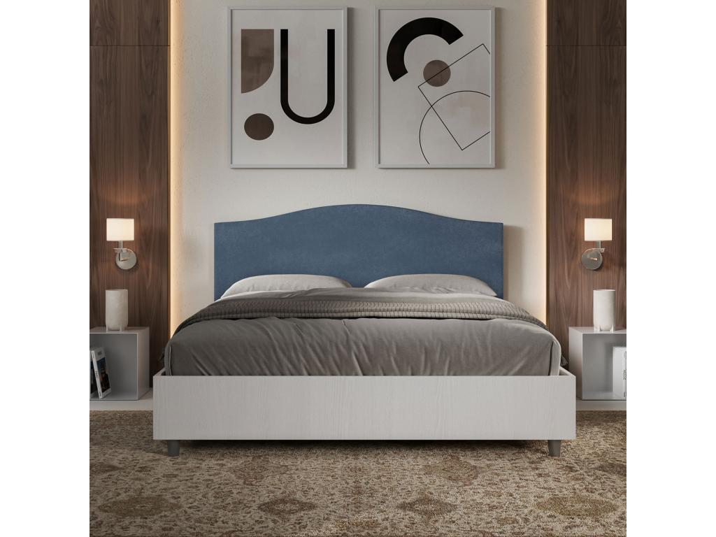 Blue Bed, 160 x 190 cm