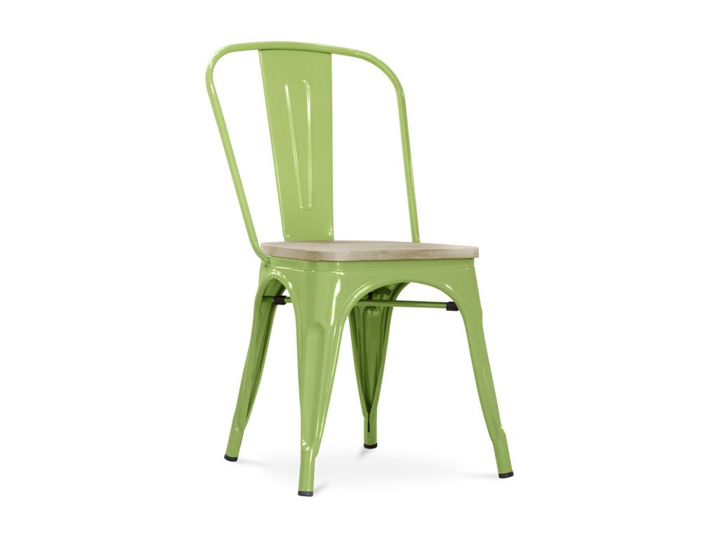 Green Solid Wood Chair