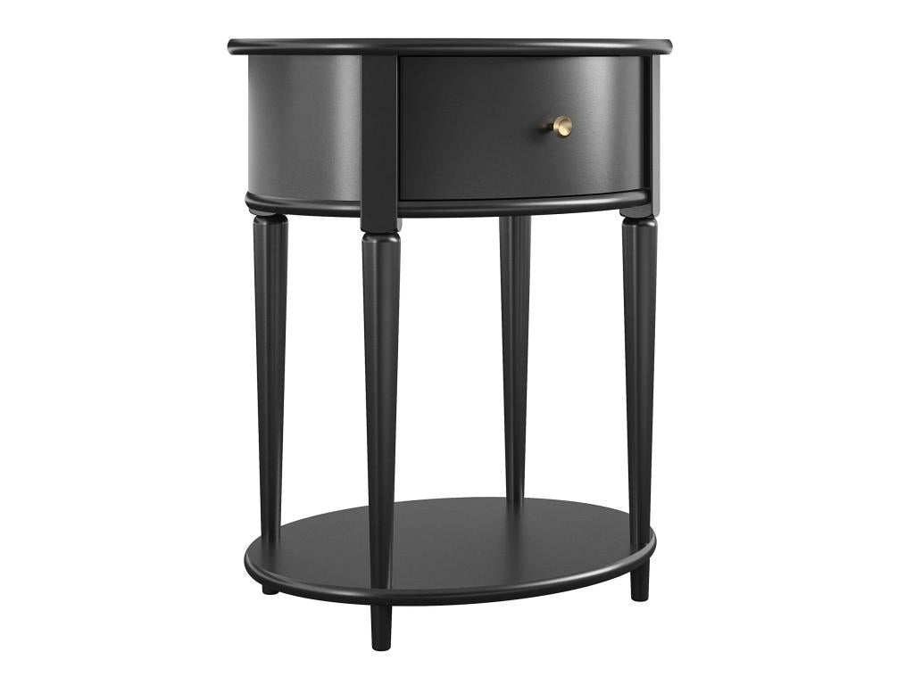 Black Side Table