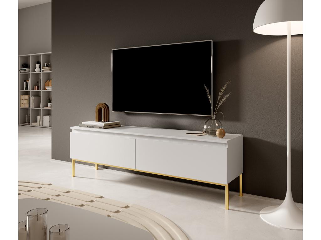 White TV Stand