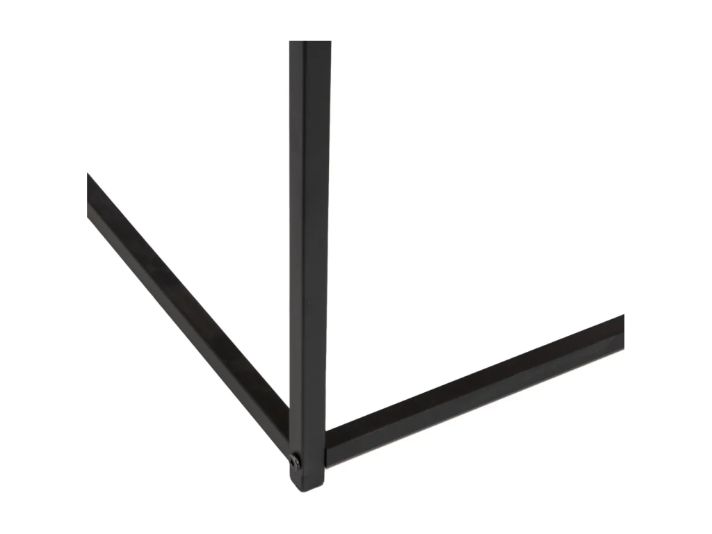 Black Oak Wood Coffee Table