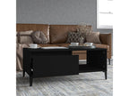 Black Coffee Table, 90 x 50 x 36.5 cm