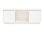 White Pine Wood TV Stand, 110.5 x 35 x 44 cm