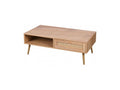 Beige Coffee Table, 110 x 59 cm