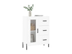 White Engineered Wood Sideboard, 69.5 x 34 x 90 cm
