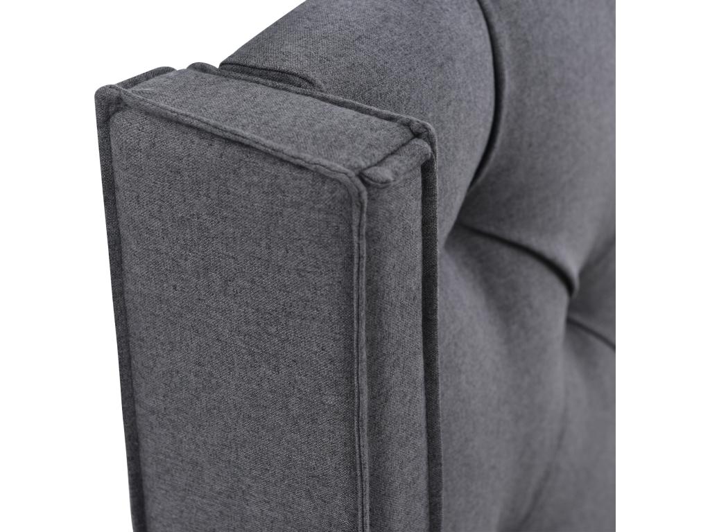 Gray Bed, 140 x 200 cm - dlz1766572626373