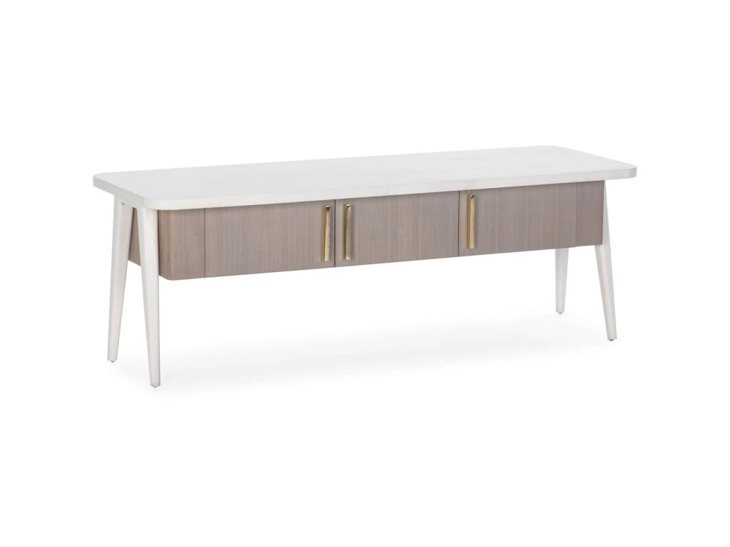 White TV Stand, 150 x 50 x 51 cm