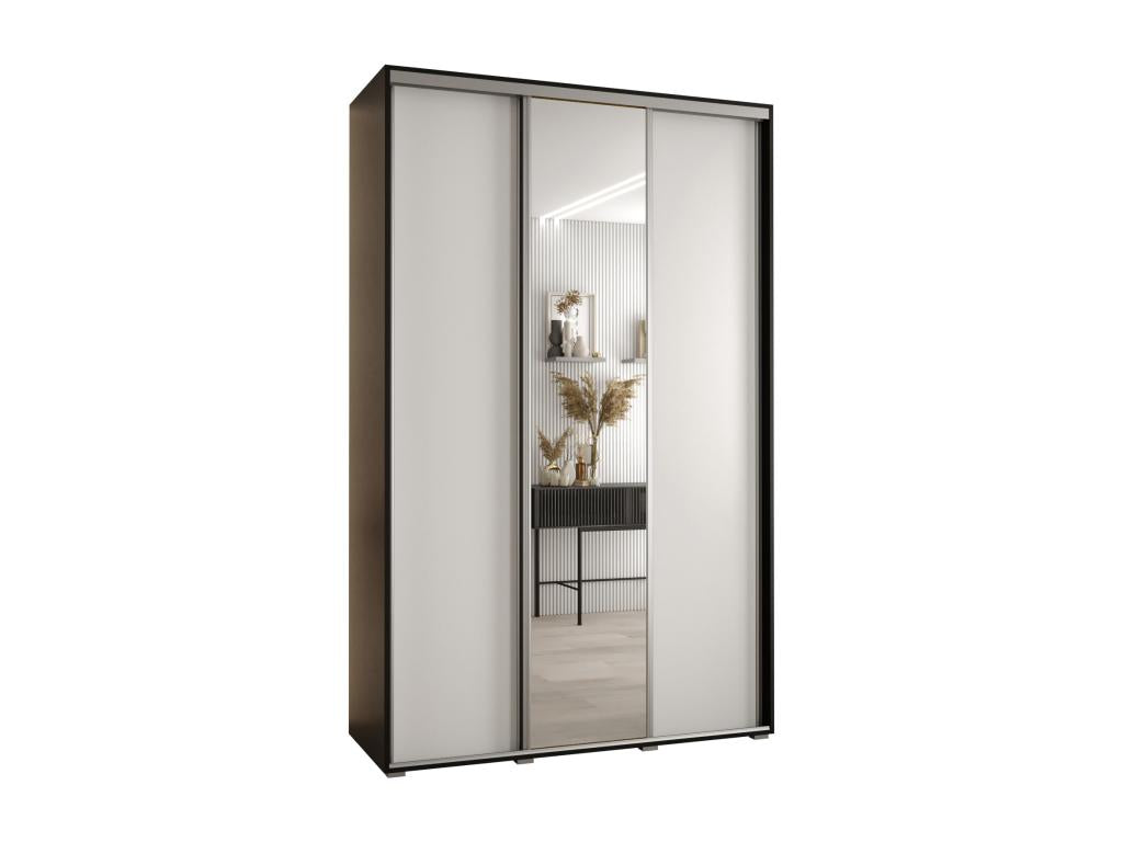 Black Wardrobe, 150 x 60 x 235.2 cm