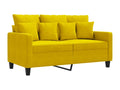 Yellow Velvet Sofa