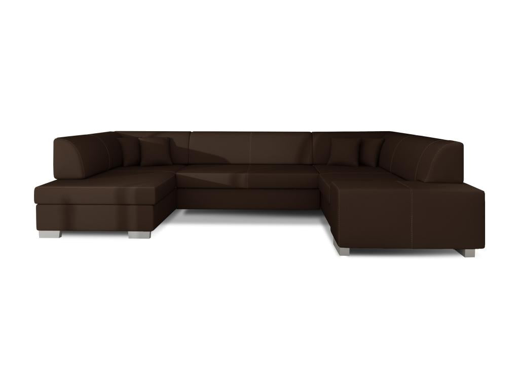 Brown Leather Sofa Bed