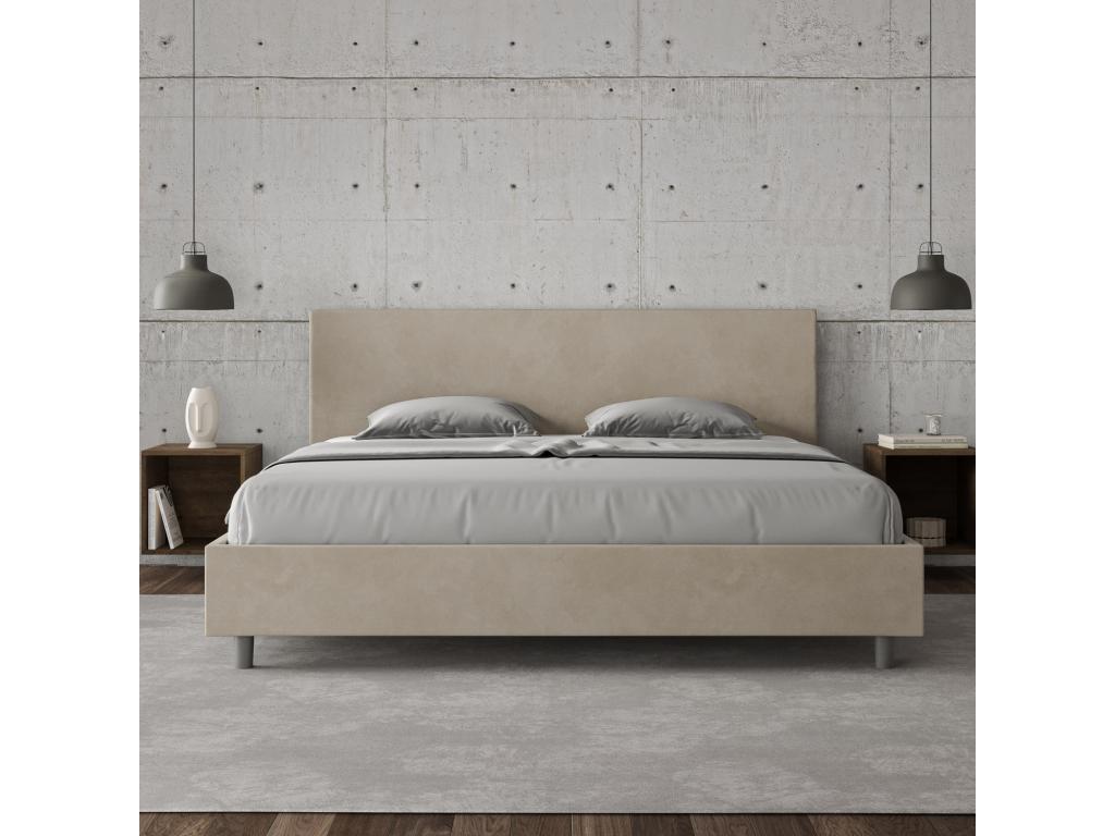 Beige Bed, 200 x 210 cm
