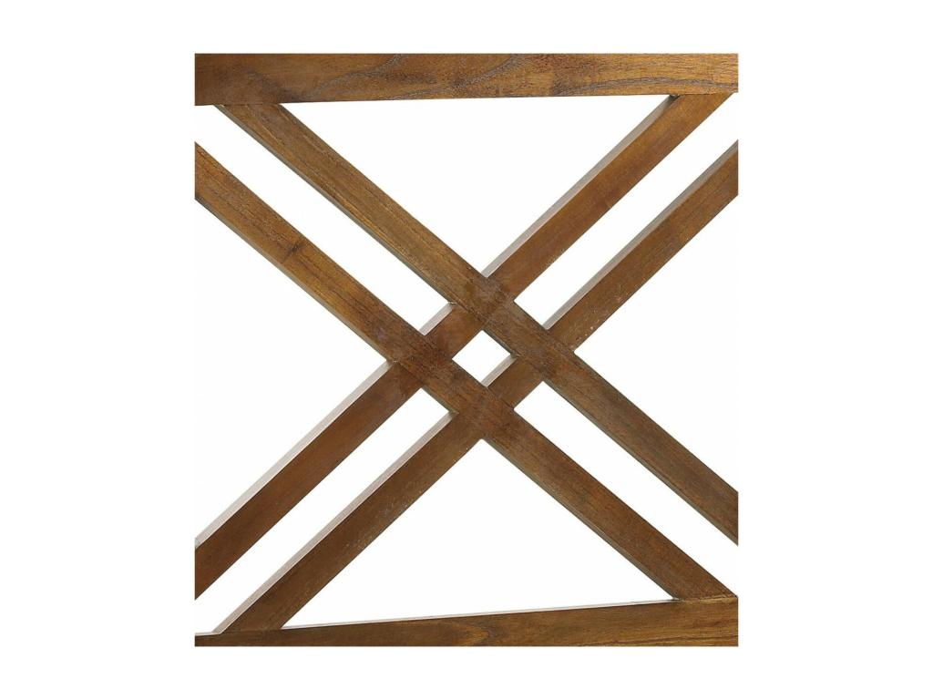 Brown Bed, 165 x 3 x 140 cm