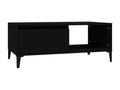 Black Coffee Table, 90 x 50 x 36.5 cm