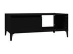 Black Coffee Table, 90 x 50 x 36.5 cm