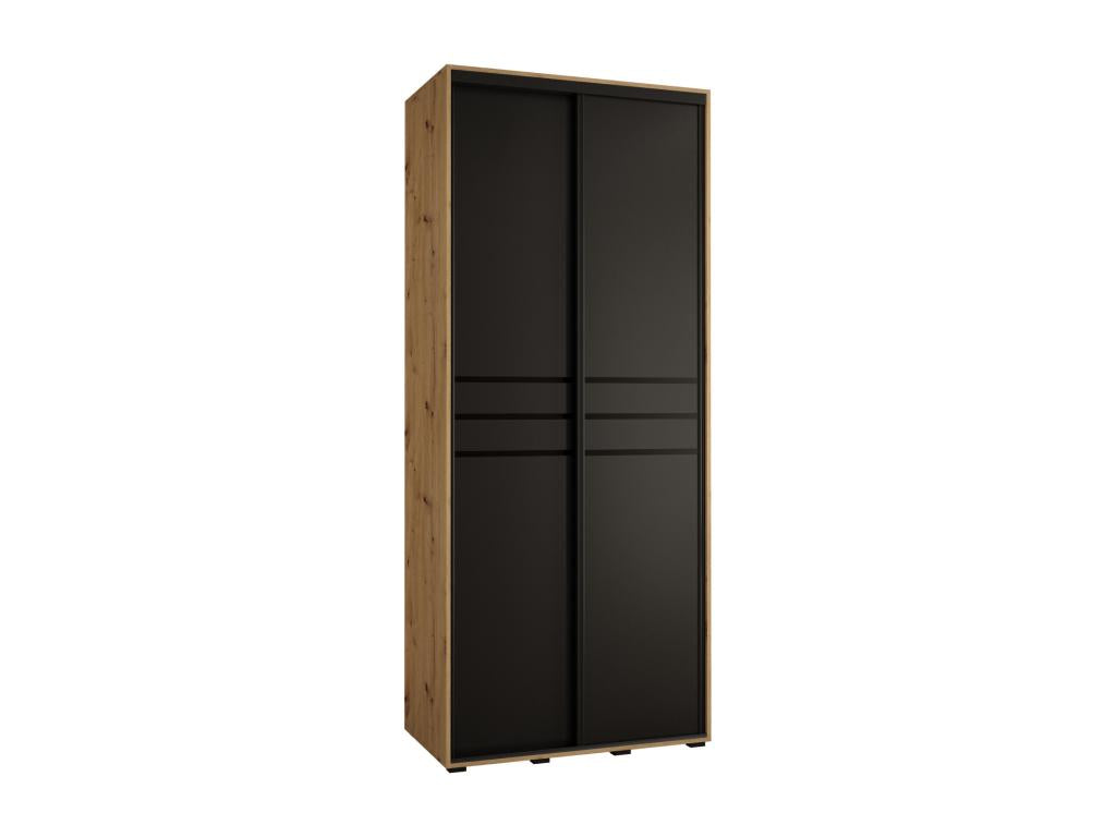 Brown Wardrobe, 110 x 45 x 235.2 cm