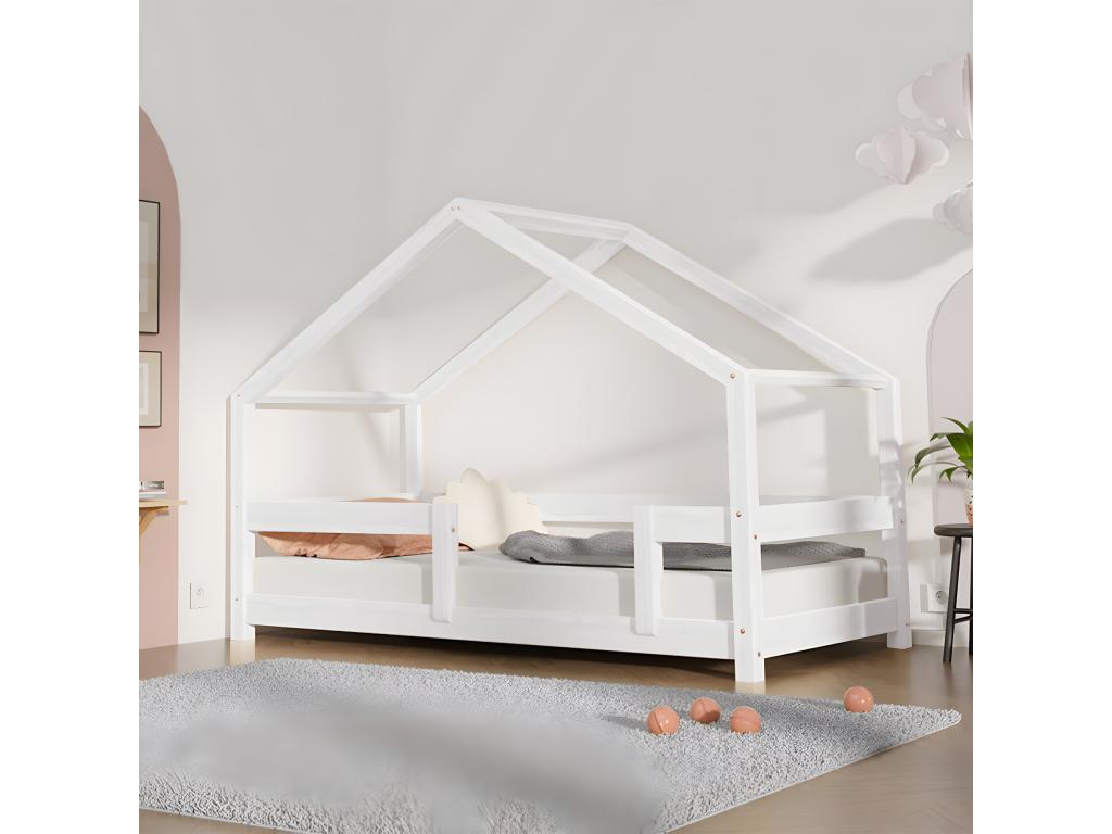 White Bed, 120 x 190 cm