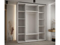 White Wardrobe, 200 x 60 x 235.2 cm
