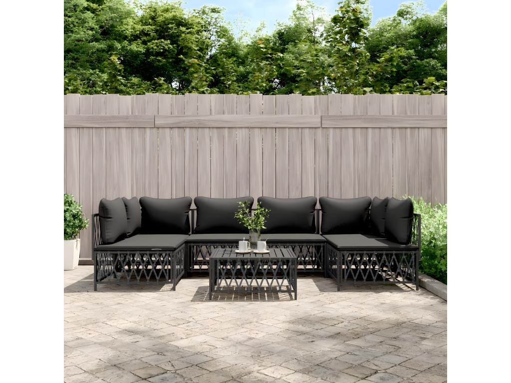 Anthracite Outdoor Furniture Set