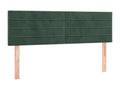 Green Velvet Bed, 72 x 5 x 78 cm