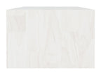 White Pine Wood Coffee Table, 110 x 50 x 34 cm